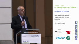Eröffnung E-Learning-Tag