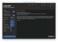  Klick öffnet Link: GitHub-Projektseite von noScribe